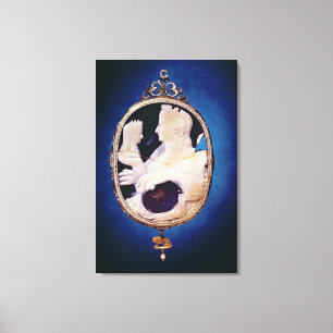 Toile Camée de Sardonyx soutenant le profil de Livia
