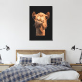 Toile Camel Animal Face (Insitu(Chambre))