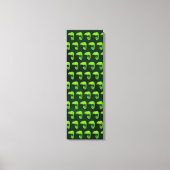 Toile Caméléon vert mignon (Recto)