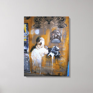 Toile Caméra de Berlin Graffiti Street art, art du monde