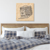 Toile Caméra vintage (Insitu(Chambre))