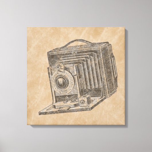 Toile Caméra vintage (Recto)