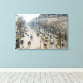 Toile Camille Pissarro - Boulevard Montmartre (Insitu (Plancher de Bois))