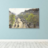 Toile Camille Pissarro - Boulevard Montmartre, Printemps (Insitu (Plancher de Bois))