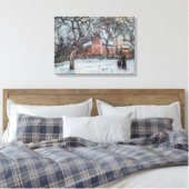 Toile Camille Pissarro - Chataigniers a Louvecienne (Insitu(Chambre))