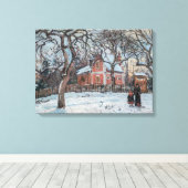 Toile Camille Pissarro - Chataigniers a Louvecienne (Insitu (Plancher de Bois))