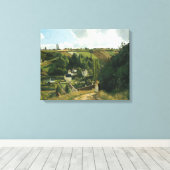 Toile Camille Pissarro - Jalais Hill, Pontoise (Insitu (Plancher de Bois))