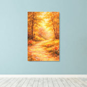 Toile Caminho da Floresta Impressionista (Insitu (Plancher de Bois))