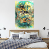 Toile Camion de graffiti crème Missiondistrict San Franc (Insitu(Chambre))