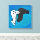 Toile Camion Ombre Sur Bleu (Insitu (Plancher de Bois))