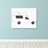 Toile camionneur chinois pop up (Insitu (Plancher de Bois))