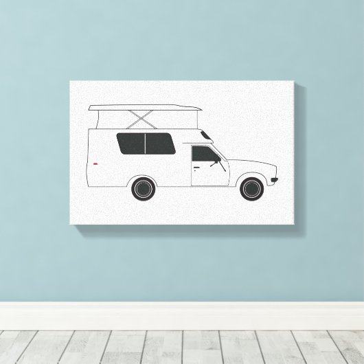 Toile camionneur chinois pop up (Insitu (Plancher de Bois))