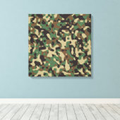 Toile Camo Woodland (Insitu (Plancher de Bois))