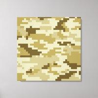 Camouflage 8 bits pour désert numérique / Camo