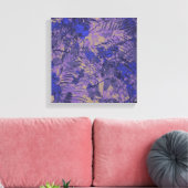 Toile Camouflage against blue flower (Insitu(Salon))