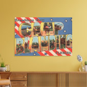 Toile Camp Blanding, Floride - Scènes de grandes lettres (Insitu(Salon))