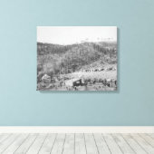 Toile Camp de chemin de fer Wade et Jones à Whitewood Ca (Insitu (Plancher de Bois))