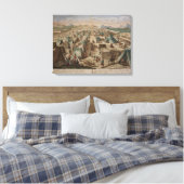 Toile Camp militaire, vers 1780 (Insitu(Chambre))