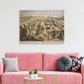 Toile Camp militaire, vers 1780 (Insitu(Salon))