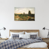 Toile Campagne avec un fleuve, Manzanares (Insitu(Chambre))