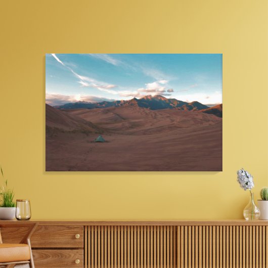 Toile Camping dans les dunes (Insitu(Salon))