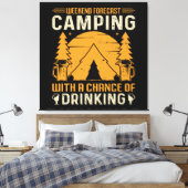 Toile Camping et boisson (Insitu(Chambre))