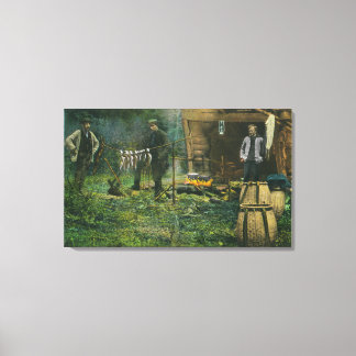 Toile Camping terrain des hommes Camping dans le Maine