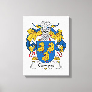 Toile Campos Family Crest