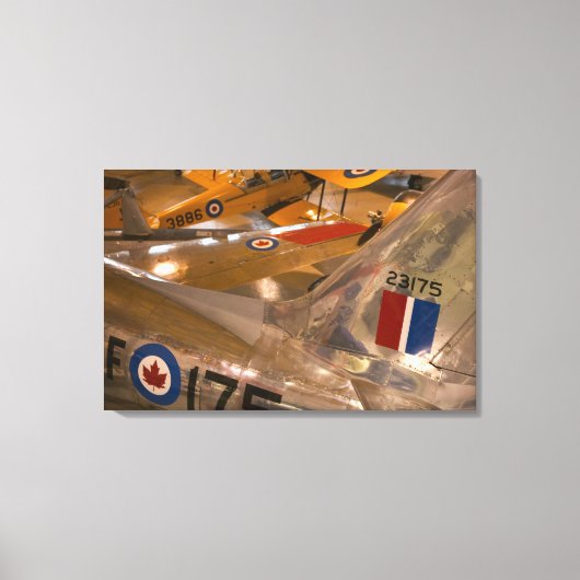 Toile Canada, Alberta, Calgary : Musée de l'Aérospatiale (Recto)