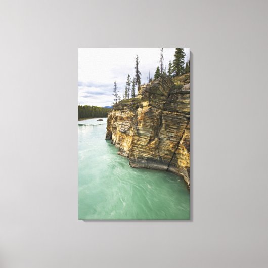 Toile Canada, Alberta, parc national de Jasper, Athabasc (Recto)