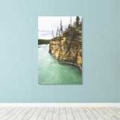 Toile Canada, Alberta, parc national de Jasper, Athabasc (Insitu (Plancher de Bois))