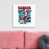Toile Canada Mode de but squelette attaquant nations dyn (Insitu(Salon))