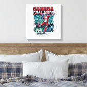Toile Canada Mode de but squelette attaquant nations dyn (Insitu(Chambre))