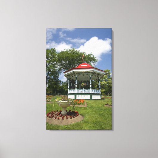 Toile Canada, Nouvelle-Écosse, Halifax, Jardins publics. (Recto)