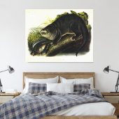 Toile Canada Otter (River Otter) - Quadrupeds d'Audubon (Insitu(Chambre))