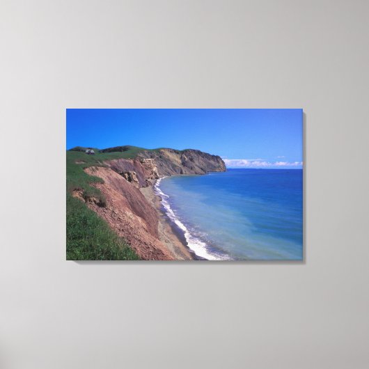 Toile Canada, Québec, Îles de la Madeleine, Cap Alright (Recto)