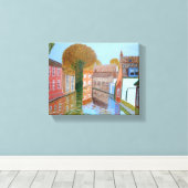 Toile Canal Brugge (Insitu (Plancher de Bois))
