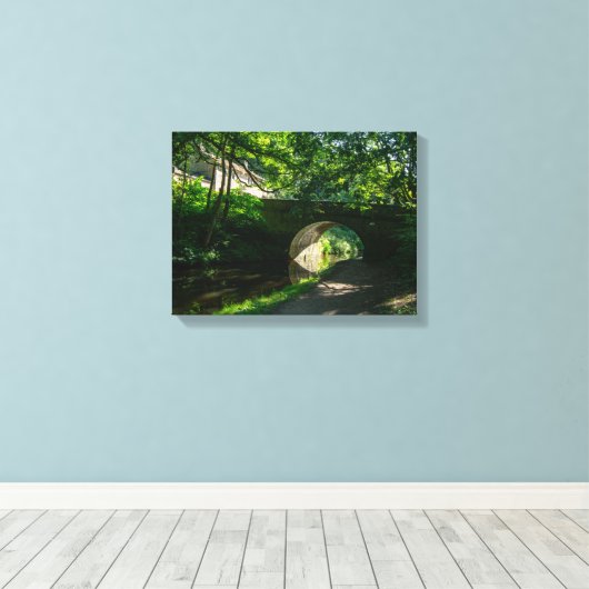 Toile Canal de Rochdale, Sowerby Bridge (Insitu (Plancher de Bois))