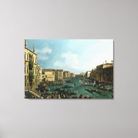 Canal de Venise Grand Canal Canaletto Peinture à l
