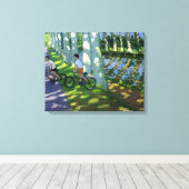 Toile Canal du Midi France (Insitu (Plancher de Bois))