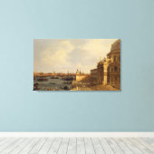 Toile Canaletto | Venise : Père Noël Maria della Salute (Insitu (Plancher de Bois))