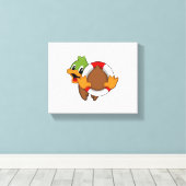 Toile Canard avec anneau de nage (Insitu (Plancher de Bois))