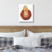 Toile Canard avec Donut (Insitu(Chambre))