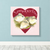 Toile Canards adorables (Insitu (Plancher de Bois))