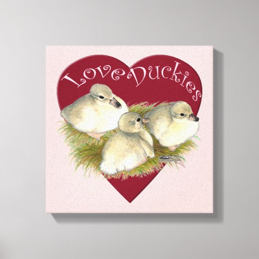 Toile Canards adorables (Recto)
