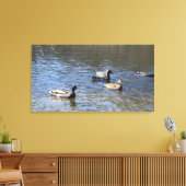 Toile canards dans l'eau (Insitu(Salon))