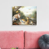 Toile Canards dans un paysage fluvial (Insitu(Salon))