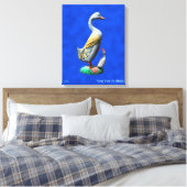 Toile Canards patinés en bois (Insitu(Chambre))