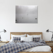 Toile Canards sur un lac brumeux (Insitu(Chambre))