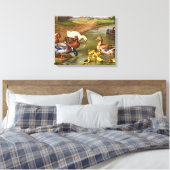 Toile Canards vintages Canards Canards Animaux de ferme (Insitu(Chambre))